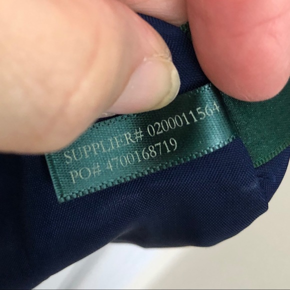 Lauren Ralph Lauren Navy Blue Metallic Gold Jacquard Dress Geometric Pattern - Picture 10 of 16